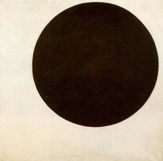Círculo Negro. Kazimir Malevich. 1924